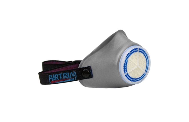 Airtrim Fukt-/Värmeväxlare Andningsmask Grey