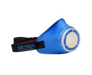 Airtrim Fukt-/Värmeväxlare Andningsmask Blue
