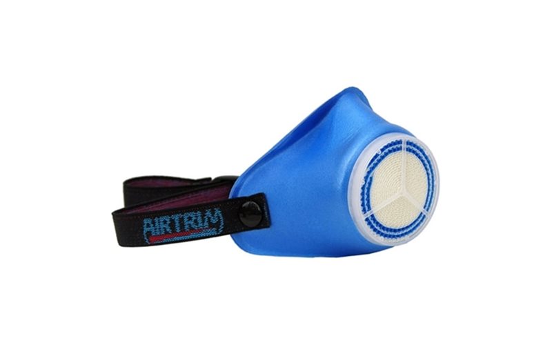 Airtrim Fukt-/Värmeväxlare Andningsmask Blue