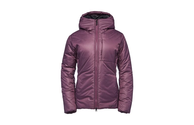 Black Diamond Parkas Belay Parka Plum