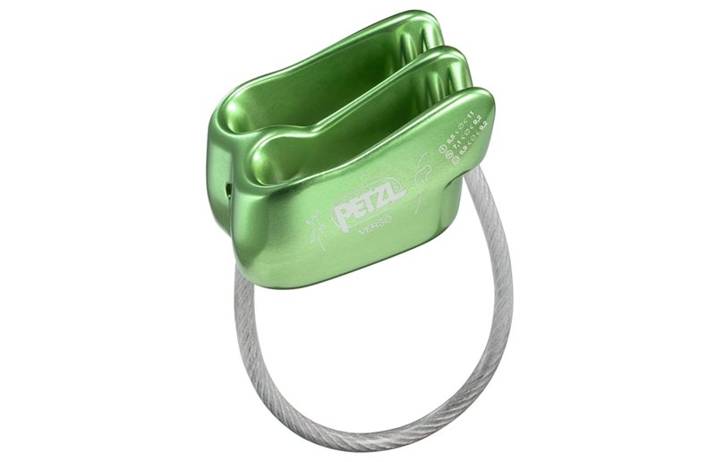 Petzl Sikringsanordning Belay Device Verso Green