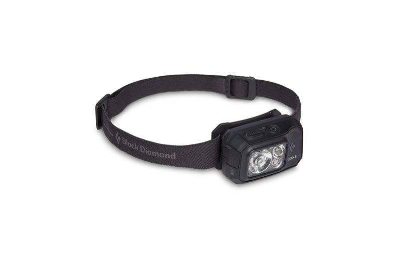 Black Diamond Pannlampa Storm 500-R Hodelykt Svart