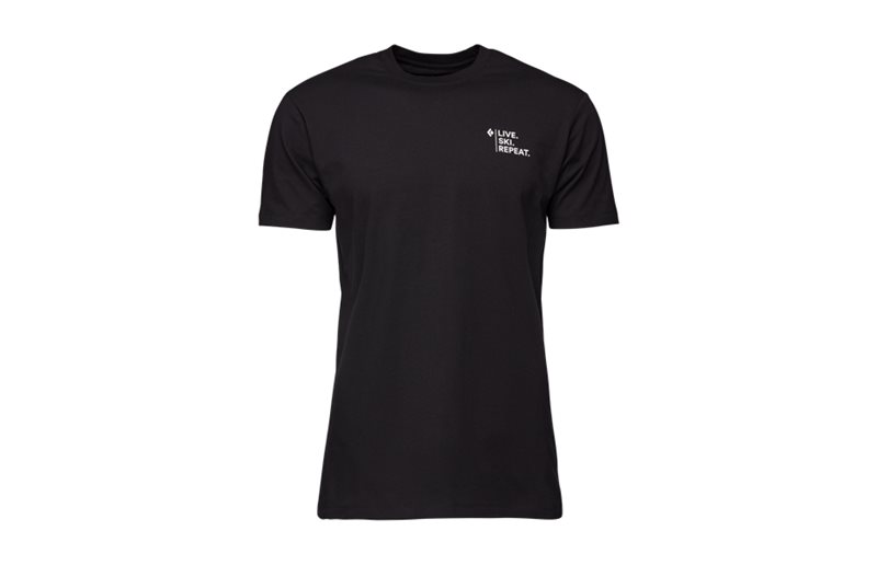 Black Diamond T-Shirts Herr Ski Mountaineering Tee Black
