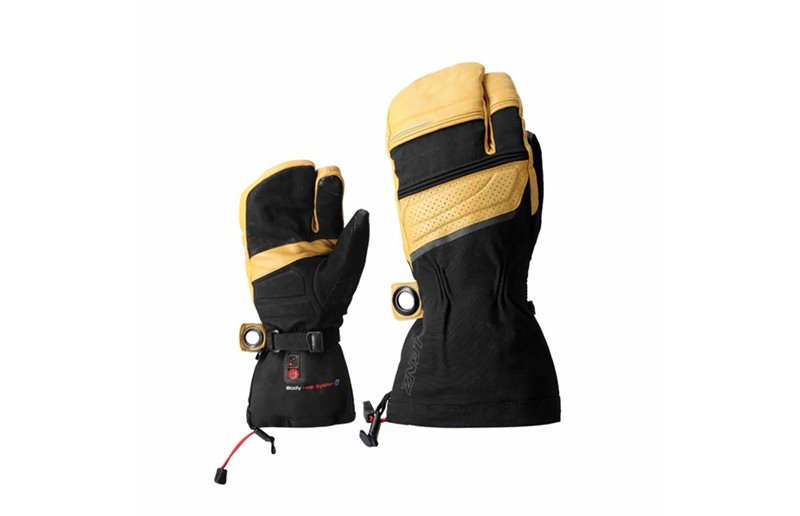Lenz Varmehansker Heat Glove 8.0 Finger Cap Lobster Unisex