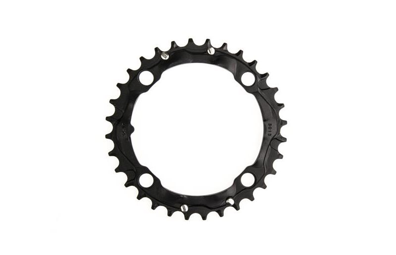 Drev SRAM Ø104 mm BCD 3x9-Speed Alu 32T Hård sort