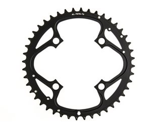 Drev SRAM Ø104 mm BCD 3x9-Speed Alu 44T Hård sort