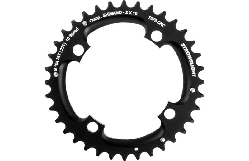 Stronglight Drev ¥104 mm Bcd 2X10-Speed Alu 36T