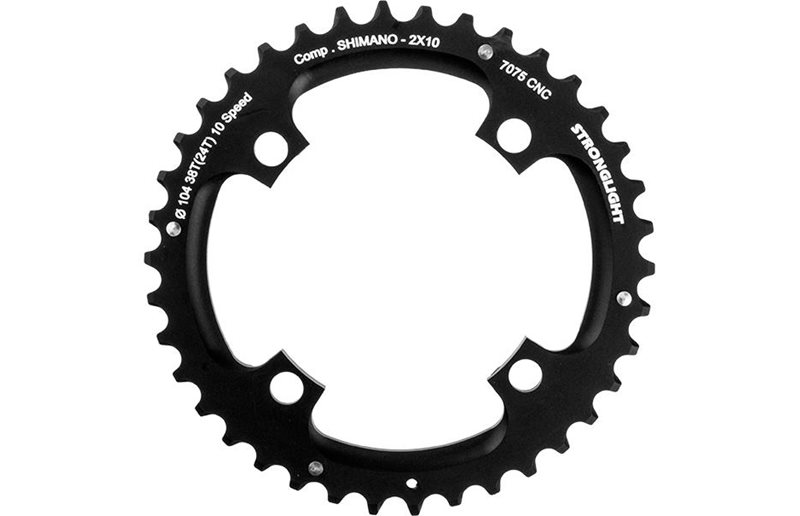 Stronglight Drev ¥104 mm Bcd 2X10-Speed Alu 38T