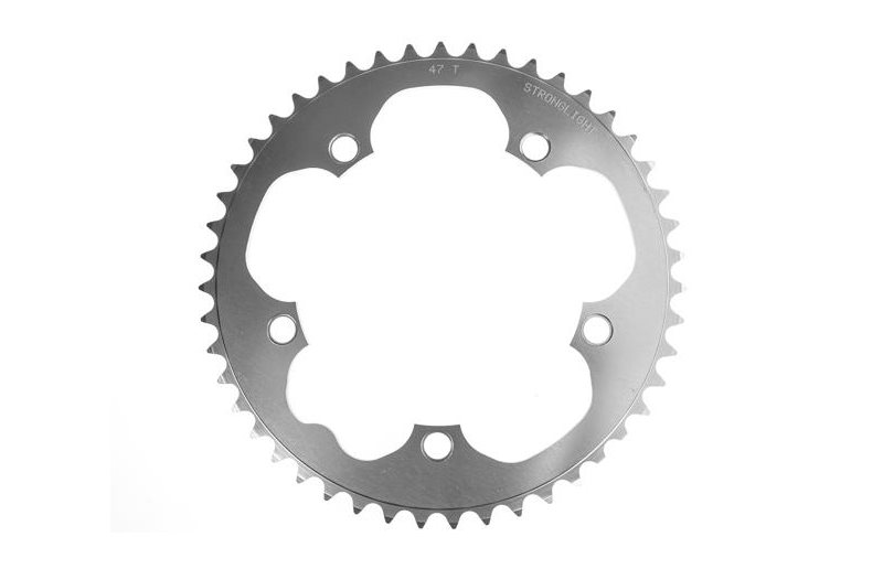 Stronglight Drev Ø130 mm Bcd 2X 9/10-Speed Alu Onesize