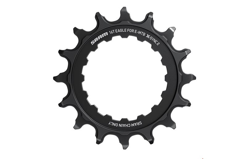 Drev SRAM DM (Bosch) 1x12-Speed Stål 16T sort