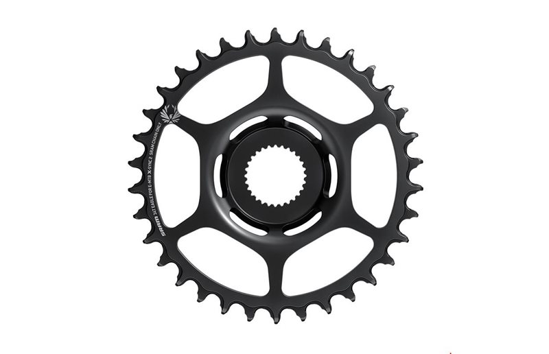 Drev SRAM DM (Bosch) 1x12-Speed Stål 34T sort