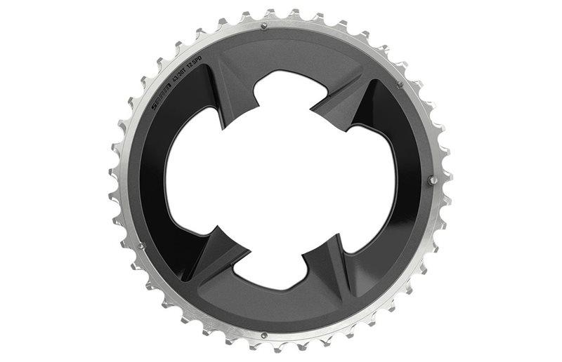 SRAM Eturatas Rival ⌀94mm BCD 2x12-vaihteinen ja suojalevyllä Alu 43T