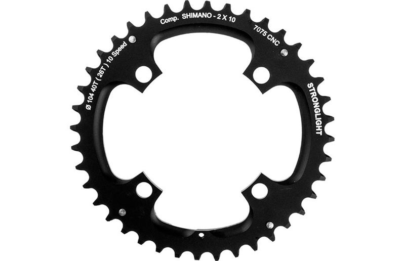 Stronglight Drev ¥104 mm Bcd 2X10-Speed Alu 40