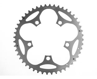 Drev Stronglight Ø110 mm BCD 2x 9/10-Speed Alu 48T Sølv