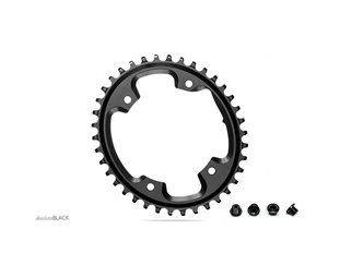 Absoluteblack Drev Ø110 Mm Bcd (Shimano Asymmetric) 1X10/11/12-Speed Oval Nw Alu 40
