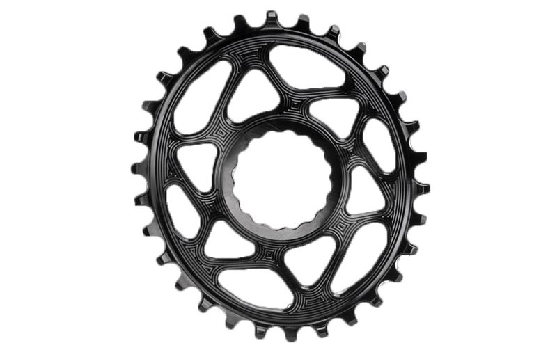 absoluteBLACK Eturatas DM 3mm Offset 1x10/11/12-vaihteinen Ovaali NW Cinch Boost Alu 36