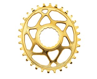 Drev absoluteBlack DM 3 mm Offset 1x10/11/12-Speed Oval NW Cinch BOOST Alu 34T Guld