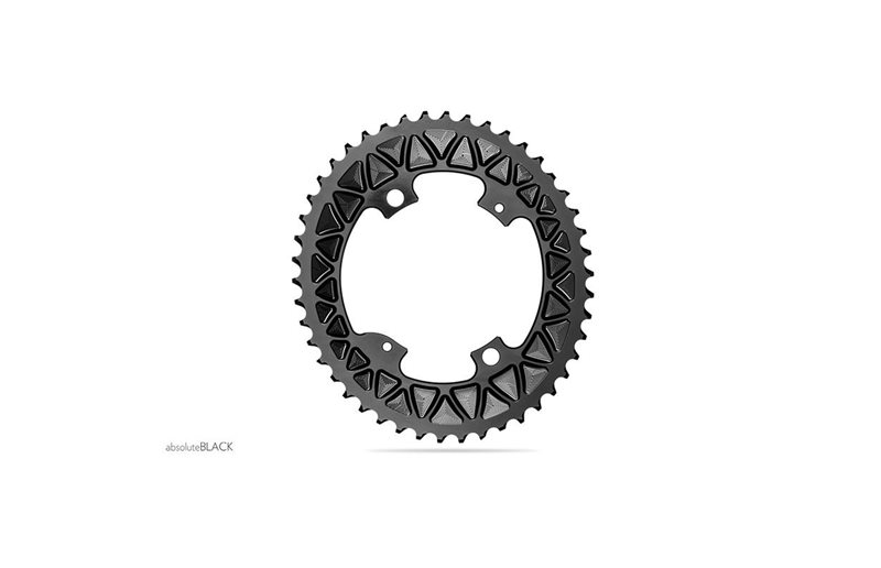 Absoluteblack Drev Premium Line Ø110 Mm Bcd 2X10/11-Speed Oval Alu 48
