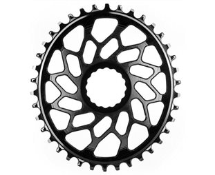 Drev absoluteBlack DM 1x10/11/12-Speed Oval Easton Gravel Alu 42T sort