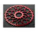 Drev absoluteBlack DM 1x10/11/12-Speed Oval Easton Gravel Alu 40T Rød