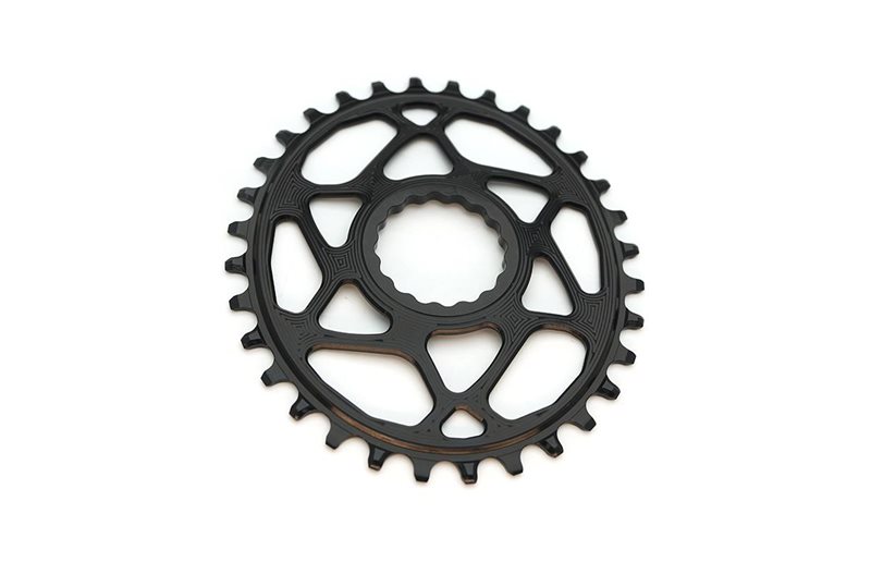Drev absoluteBlack DM 3 mm Offset 12-Speed Oval NW BOOST Cinch Alu 32T sort