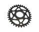 Drev absoluteBlack DM 3 mm Offset 12-Speed Oval NW BOOST Cinch Alu 32T sort