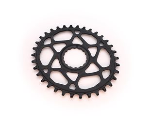 absoluteBLACK Eturatas DM 3mm Offset 12-vaihteinen Oval NW Boost Cinch Alu 34