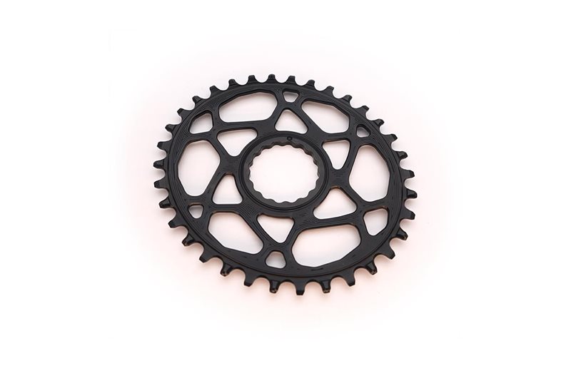 absoluteBLACK Eturatas DM 3mm Offset 12-vaihteinen Oval NW Boost Cinch Alu 34