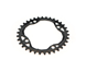 Drev absoluteBlack Ø104 mm BCD Shimano HG+ 12 12-Speed Oval NW Alu 34T sort