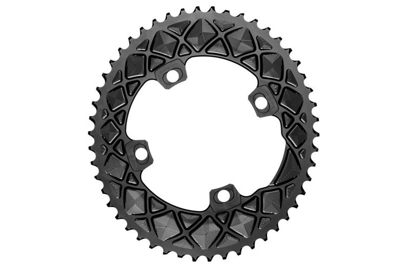 Absoluteblack Drev ¥110 Mm Bcd (Fsa Asymmetric) 1X10/11/12-Speed Oval Alu 52