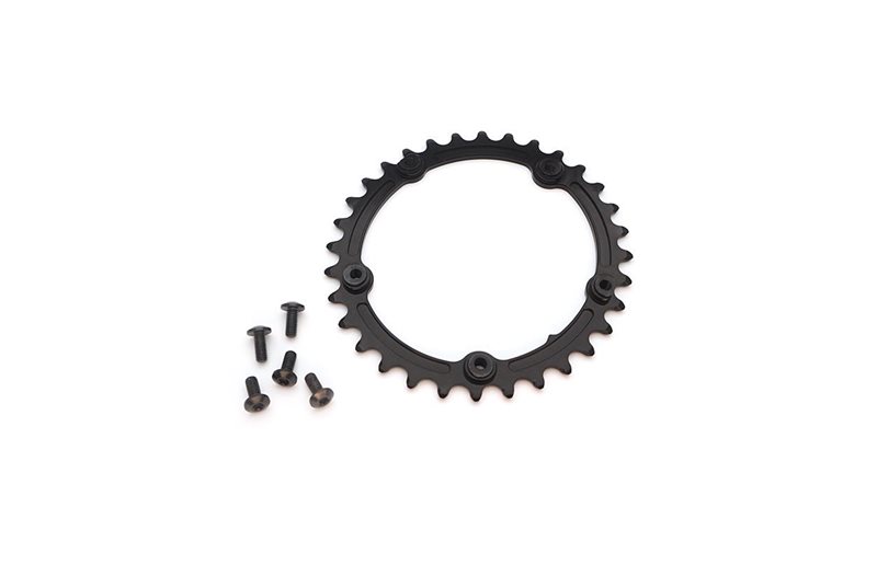 Absoluteblack Klinger Premium Line ¥110 Mm Bcd 2X10/11-Speed Oval Alu 32
