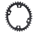 Drev absoluteBlack Ø110 mm BCD 2x10/11-Speed Oval 9100/8000/9000/6800 Alu 30T sort
