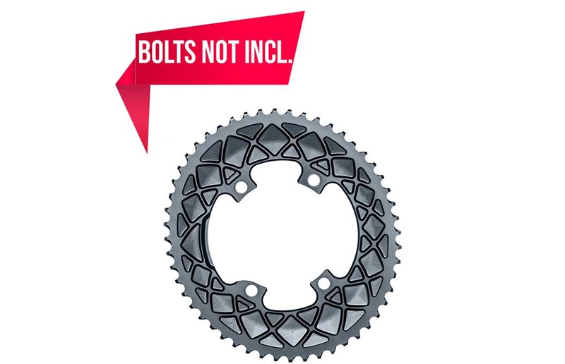 Absoluteblack Drev ¥110mm BCD 2x10/11-Speed Oval 9100/8000/9000/6800 Alu 48