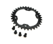 Drev absoluteBlack Ø96 mm BCD 1x9/10/11/12-Speed NW Alu 32T sort