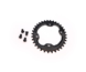 Absoluteblack Drev ¥96 Mm Bcd Shimano Hg+ 11 Spd 11-Speed Oval Nw Alu 34