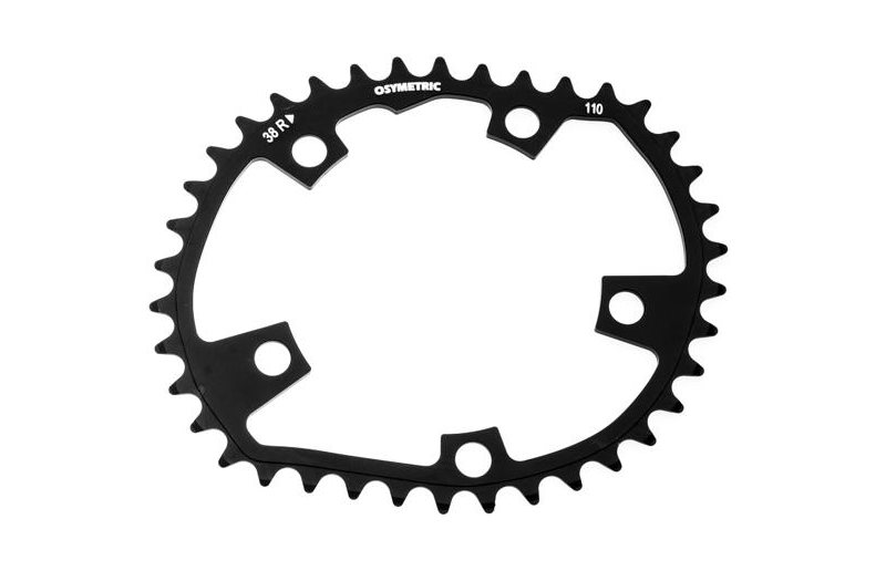 Osymetric Eturatas ⌀110mm BCD 10/11-vaihteinen Ovaali Alu 38