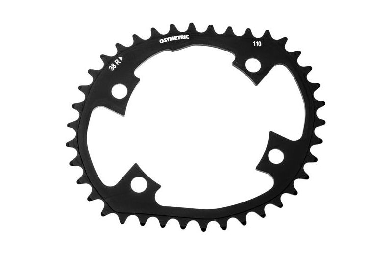 Drev Osymetric Ø110 mm BCD 11-Speed Oval FC-9000 Alu 38T SILVER