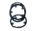 Drev Osymetric Ø130 mm BCD 10/11-Speed Oval Alu 56T sort