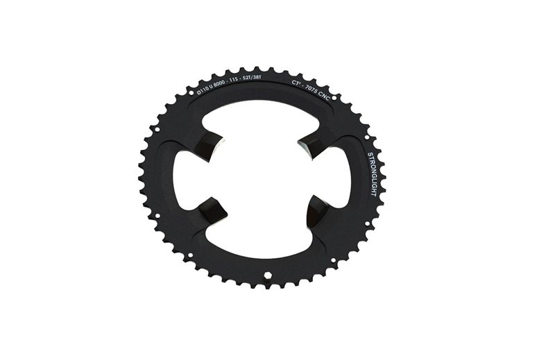 Stronglight Drev ¥110 mm Bcd (Shimano Asymmetric) 2X11-Speed R8000 Alu 49