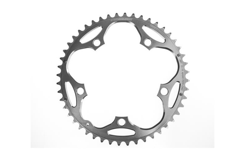 Stronglight Drev ¥130 mm Bcd 2X 9/10-Speed Shimano Alu 48