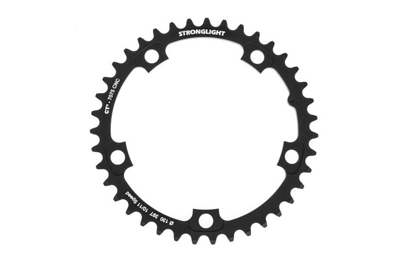 Drev Stronglight Ø130 mm BCD 2X10/11-Speed FC-6700 Alu 39T sort