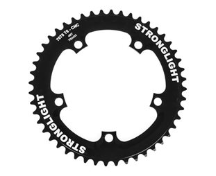 Stronglight Eturatas ⌀130mm BCD Yksivaihde (1/2"X1/8") Omnium Alu 48