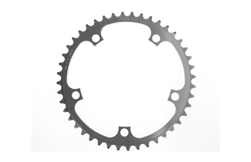 Drev Stronglight Ø135 mm BCD 2x 9/10-Speed Alu 44T Sølv