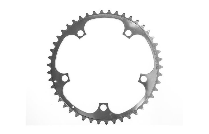Drev Stronglight Ø135 mm BCD 2x 9/10-Speed Alu 46T Sølv