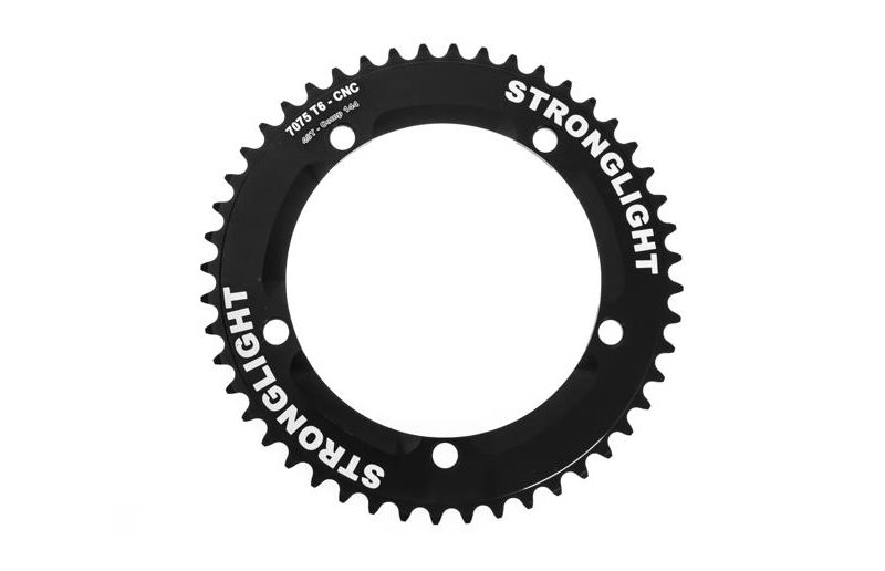 Stronglight Drev ¥144 mm Bcd Single-Speed (1/2''X1/8'') Omnium Alu 48