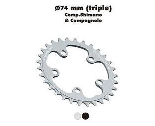 Stronglight Eturatas ⌀74mm BCD 3x9/10-vaihteinen Alu 34
