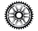 Drev XLC CR-E07 DM (Bosch) 12-Speed Bosch Gen.4 Alu 38T Sølv/sort