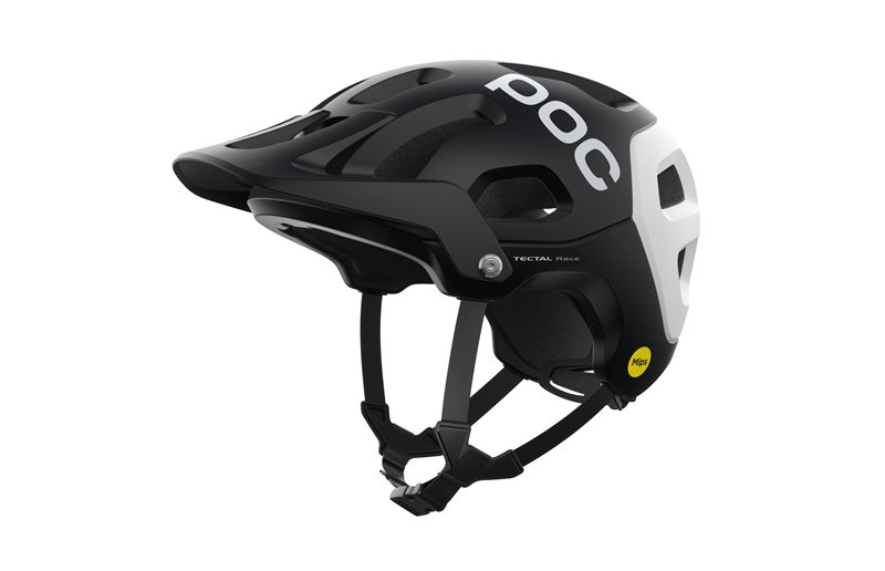 Cykelhjelm Poc MTB Tectal Race Mips Uranium Black/Hydrogen White Matt