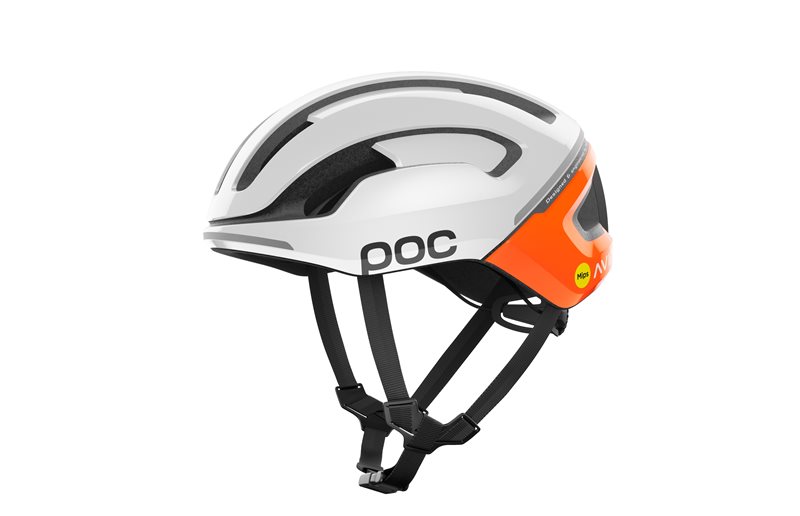 Pyöräilykypärä POC Omne Air Mips Oranssi/Valkoinen