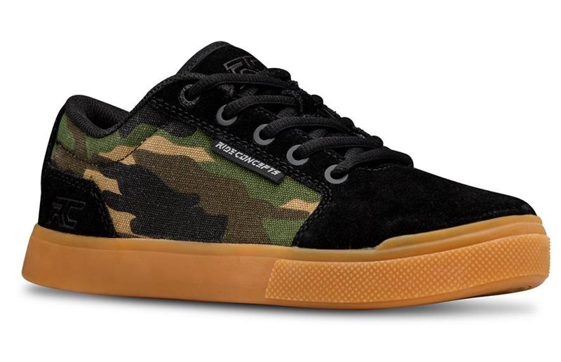 Ride Concepts Sykkelsko Vice Youth Camo/Black